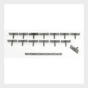 Corvette Front Bumper Retainers, Fibergj. 1973-74