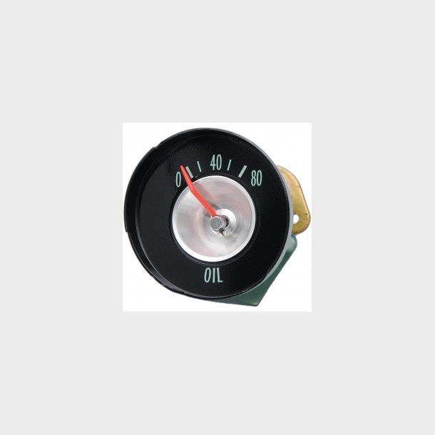 Corvette Oil Pressure Gauge, 80Lb.