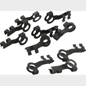 Corvette Door Lock Control Rod Clip Set 1968-77