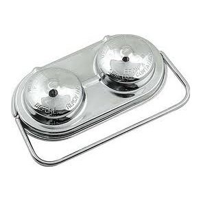 Chrome lg til bremsehovedcylinder 1 kreds GM 1967 til 1980 5270 (RPC R9100)