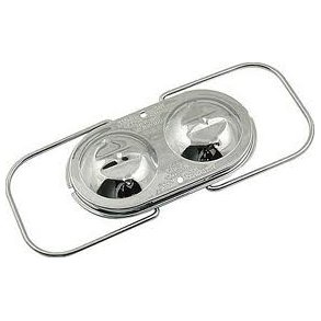 Chrome lg til bremsehovedcylinder 2 kreds GM 5272 (RPC R9102)