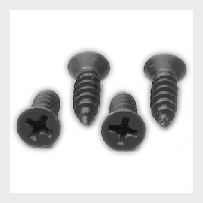 Tankl�ge skruer, Gas door Bezel Screws 1968-77 Corvette