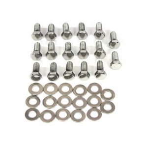 Boltst bundkar poleret rustfri stl Ford C6 (Gardner-Westcott 56236-HSP - 7A194-2KB)