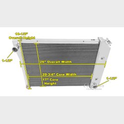 K�ler alu. m/gearoliek�ler GM 1965 til 1985 (CC571)