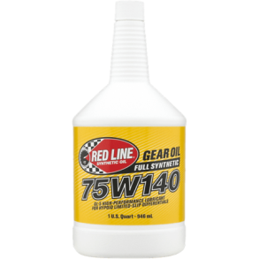 Red Line Bagt�j/Gearolie 75W140 GL5 LS Limited Slip 1L / 1Q (Red Line 57914 / 57939)