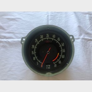 Brugt Orginalt Corvette omdrejningst�ller 6000 omd. 1969-1970