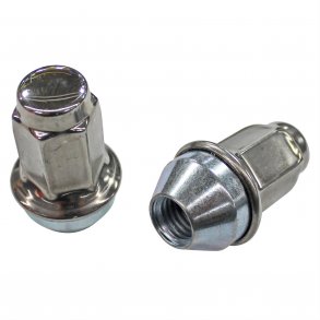 Hjulmtrik 14x2 mm. chrome lukket (Dorman 611288 - 611-288)