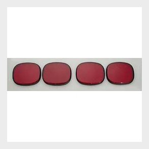Corvette Taillight Covers, Red lens 1991-96