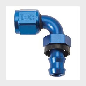 Fitting 8AN Twist-Lok Hose Ends 90 grader (Russell 624170)