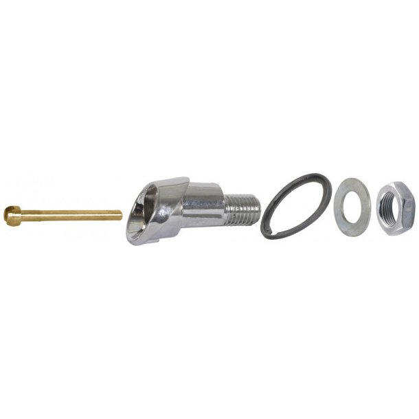 Lsehus chrome bagklap Ford Mustang 1964 til 1966 ( 44-38759 - 64-38459 - HW1459)