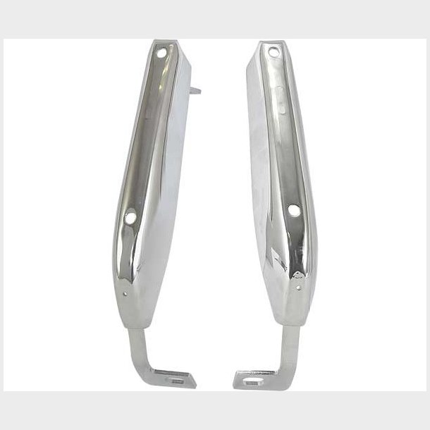 Kofangerhorn for s�t med h�jre &amp; venstre Ford Mustang 1967 til 1968 (64-41213-1 - C7ZZ-17966/7-A)