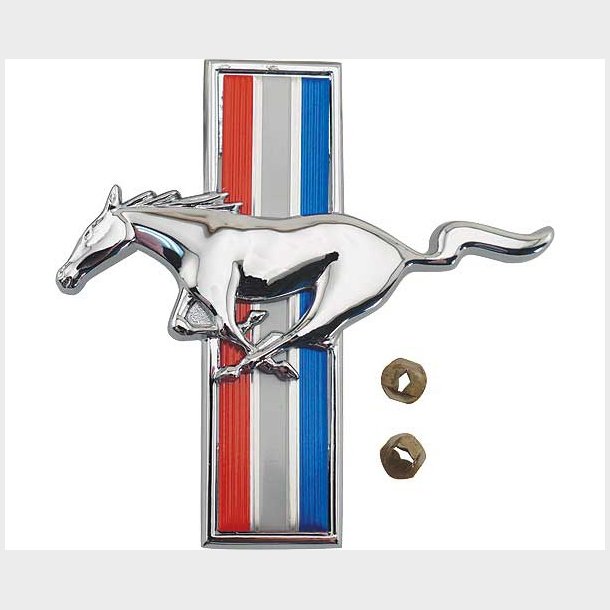 Emblem Grille Mustang 1971 til 1973 (4445542 - D1ZZ8213B)