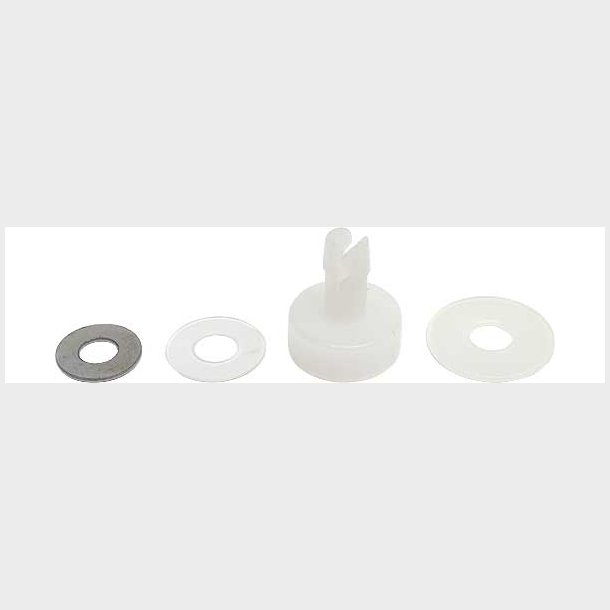 L�setap til d�rl�s Door Latch Retainer Bushing Kits Ford 1964 til 1966 (64-36841-1 - 90-36841-1)