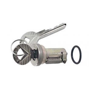 Bagklapls med 2 ngler Ford Mustang 1964 til 1966 (TFA MA71075 - C50Z-6243505-B- MA71075)