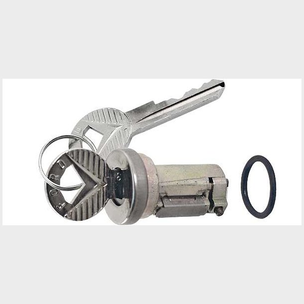 Bagklapl�s med 2 n�gler Ford Mustang 1964 til 1966 (TFA MA71075 - C50Z-6243505-B- MA71075)