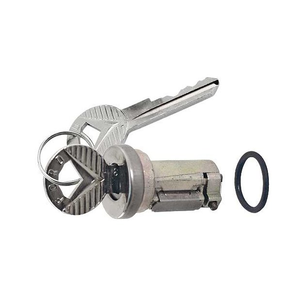 Bagklapls med 2 ngler Ford Mustang 1964 til 1966 (TFA MA71075 - C50Z-6243505-B- MA71075)