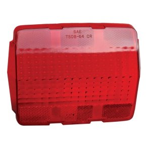 Baglygteglas m/Ford logo Mustang 1964 til 1966 (6438082 - 64-6438082 - C5ZZ-13450-A - TFAMA71051)