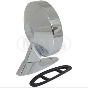 Sidespejl rund Mustang m.m. 1964 til 1966 (64-38224-TFAMA11872-C1ZZ-17682-R) Mustang Outside Mirror