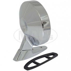 Sidespejl rund Mustang m.m. 1964 til 1966 (64-38224-TFAMA11872-C1ZZ-17682-R) Mustang Outside Mirror