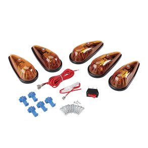 Taglygter orange. St med 5 stk. (Harbor 64988)