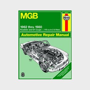 Haynes Reparations H�ndbog, MGB Roadster & GT Coupe 1962 til 1980