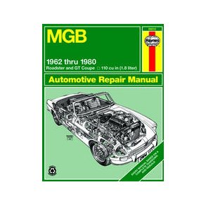 Haynes Reparations Hndbog, MGB Roadster & GT Coupe 1962 til 1980