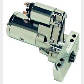 Gear mini starter 1,4kw = 1,9hp Chrome Chevrolet S/B & B/B 1955 til 1996 (66259 - R3910C - 393.1019)