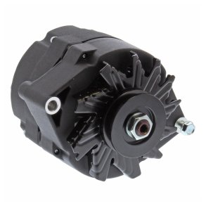 Generator sort wrinkle finish 100 amp. GM S/B & B/B 1955 til 1987, Proform Alternators 66448.1N
