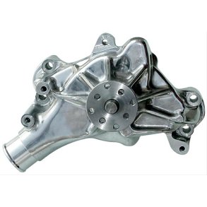 Vandpumpe Lang High Flow Poleret Alu Chevrolet S/B 1955 til 2002 (Proform 67264 - KMJ HC8012P)