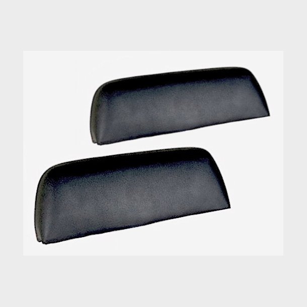 Corvette Headrest Covers, Leather, 1968-69 