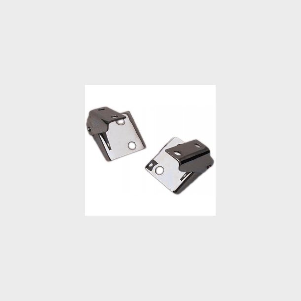 Corvette Hood Hinges, Chrome, 1968-82 