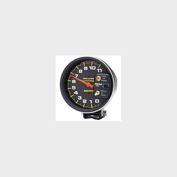 Auto Meter Carbon Fiber omdr. t�ller 5" dia. 4899