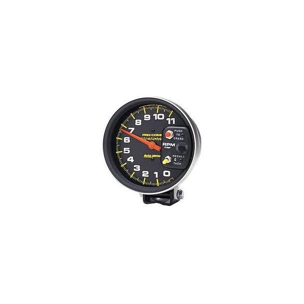 Auto Meter Carbon Fiber omdr. tller 5" dia. 4899