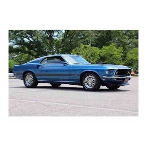 Frontrude 2 tonet Mustang Fastback 1969 til 1970 (DW738GB)