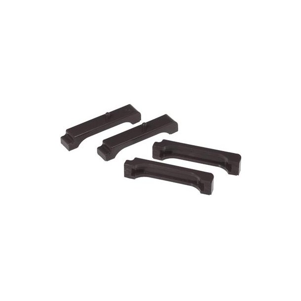 Kler mont. gummi Radiator support Chevrolet B/B 1968 til 1976 (Prothane 7-1712-BL)