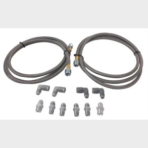 Oliek�ler slange s�t i rustfri st�l (Racing Power Company RPC R5047) slange l�ngde 48