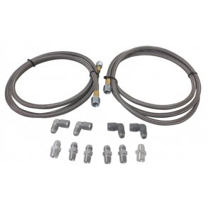 Oliekler slange st i rustfri stl (Racing Power Company RPC R5047) slange lngde 48