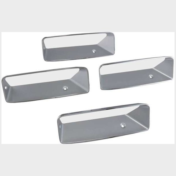 Corvette Side fender louver set, right 1968-69