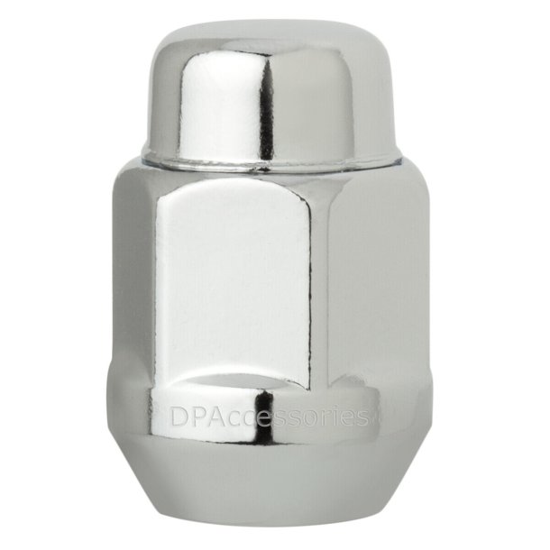 Hjulm�trik 7/16" konus 13/16" sekskant chrome lukket (Dorman 711-105)