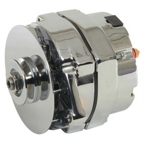Generator chrome 140 Amp. One wire GM (Tuff Stuff 7127NK)