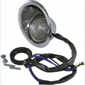 Corvette possitionslys lampe komplet venstre side 1958-1962