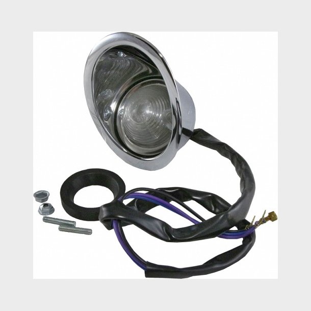 Corvette possitionslys lampe komplet venstre side 1958-1962