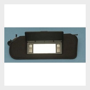 Corvette Black Sunvisor With Light Left 1997-99