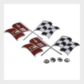 Emblem til forsk�rm 1957 Corvette