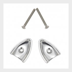 Endestykker til pynteliste bag  1956-75 Corvette