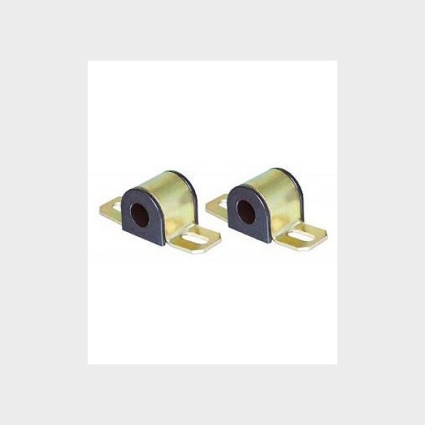 Bushings, Front/Rear Sway Bar, Polyurethane, Black