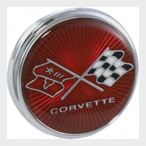 Corvette Front Emblem, Sunburst, 1975-1976 