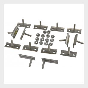 Front Bumper Retainers, Fibergl, 1975-1979 Corvette 108239