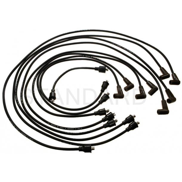 Tndkabler komplet st Chevrolet V8 1955 til 1974 (27893 - 7893)