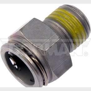 Transmission Line Connector With 3/8 Tube X 1/4-18 In. Thread 